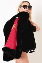 Caviar jacket ruby duchess
